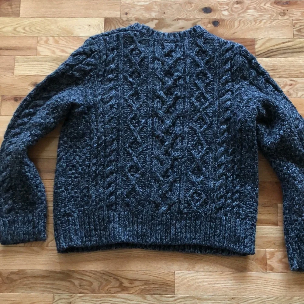 Banana Republic wool fisherman sweater - Picture 4 of 4